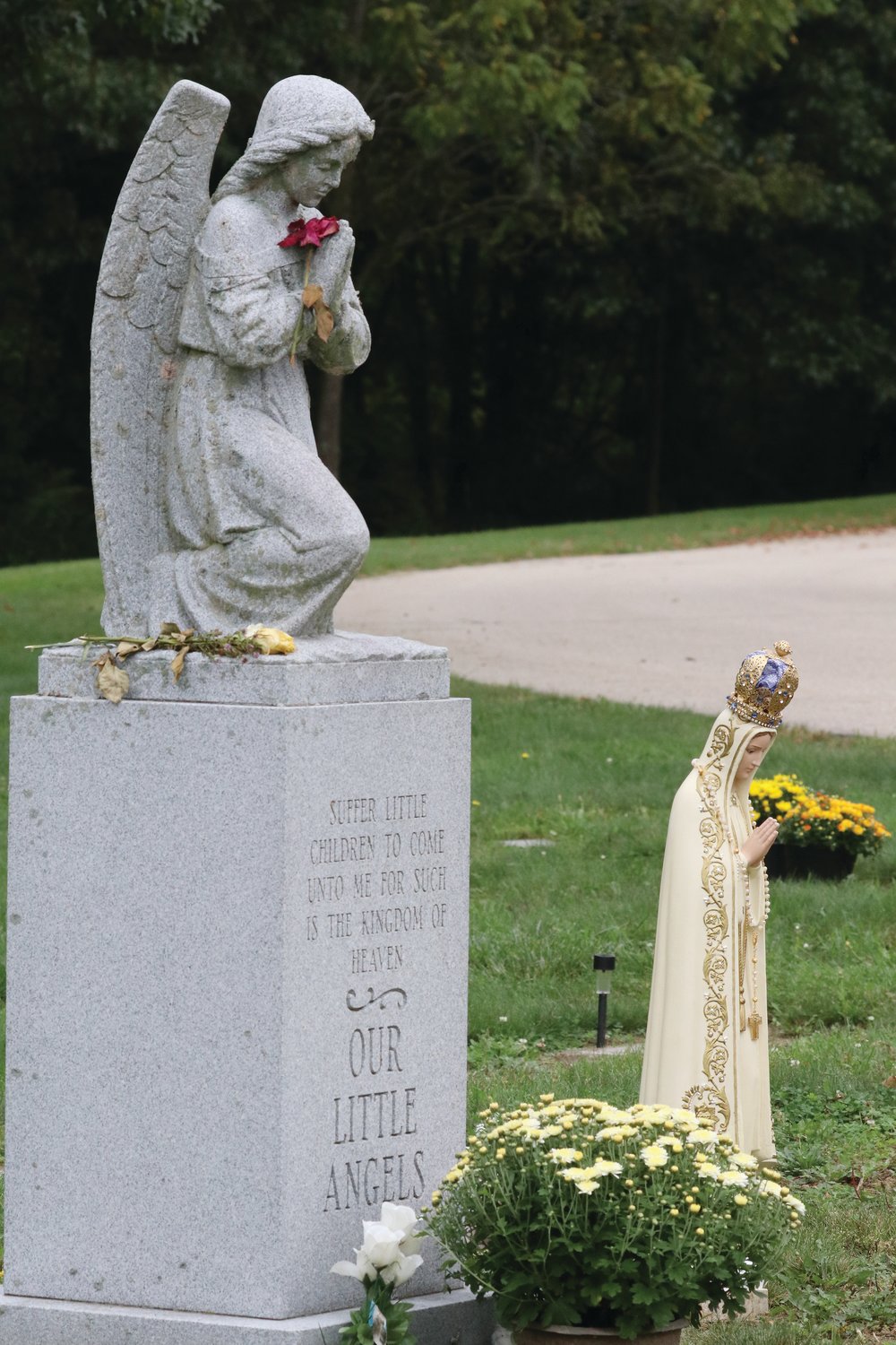 The National Day of Remembrance for aborted children, and for all babies who have died due to miscarriage, stillbirth or illness, took place on Saturday, Sept. 18, at the Gate of Heaven Cemetery, Guardian Angel Statue burial site.